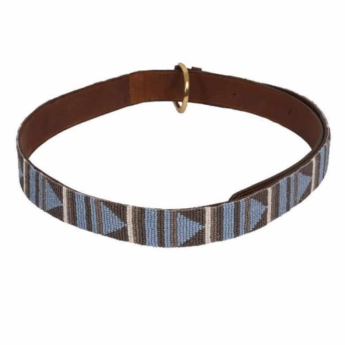 Go Fly a Kite Masai Belt Periwinkle Grey