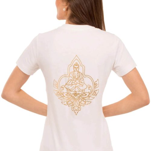 Zen Lane Buddah Cotton Short Sleeve Tee Shirt with Gift Box Buddah