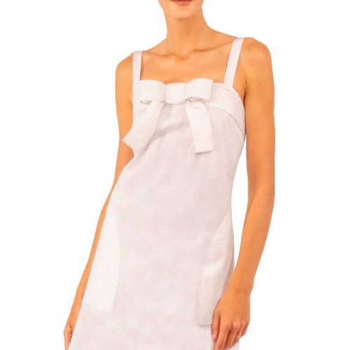 Cotton Day Into Night Dress White