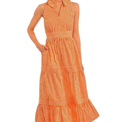 Wash / Wear Hope Maxi Dress Orange