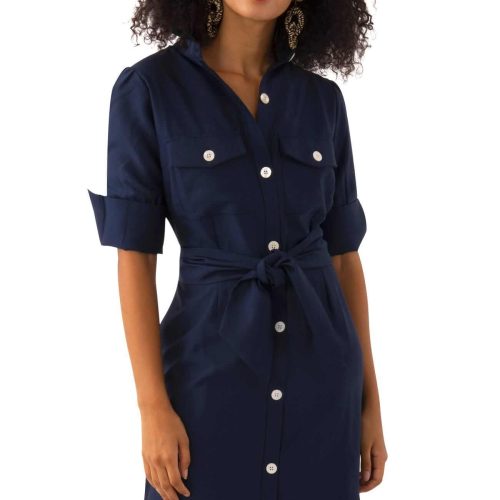 Safari Barbie Dress - Boarding School - Final Sale Navy