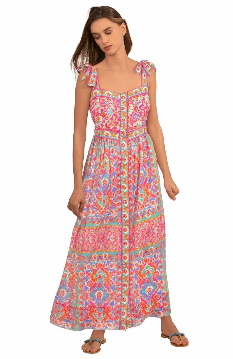 Fun In The Sun Dress - Watteau Turquoise