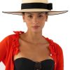 Hand Woven Panama Hat - Cap Ferrat Black