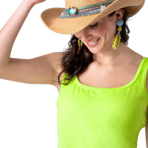 Mermaid Cowboy Hat - Band Tan One Size