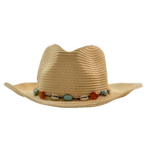 Mermaid Cowboy Hat - Stones Beige One Size