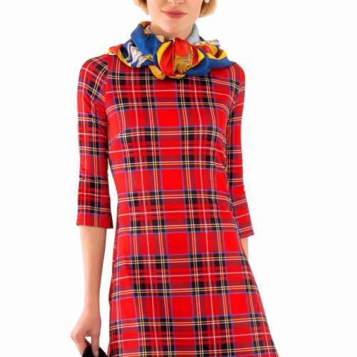 Button Up Buttercup Swing - Duke Of York - Final Sale Red