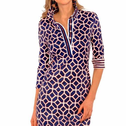 Jersey Everywhere Dress - Lucy In The Sky With Diamonds Navy