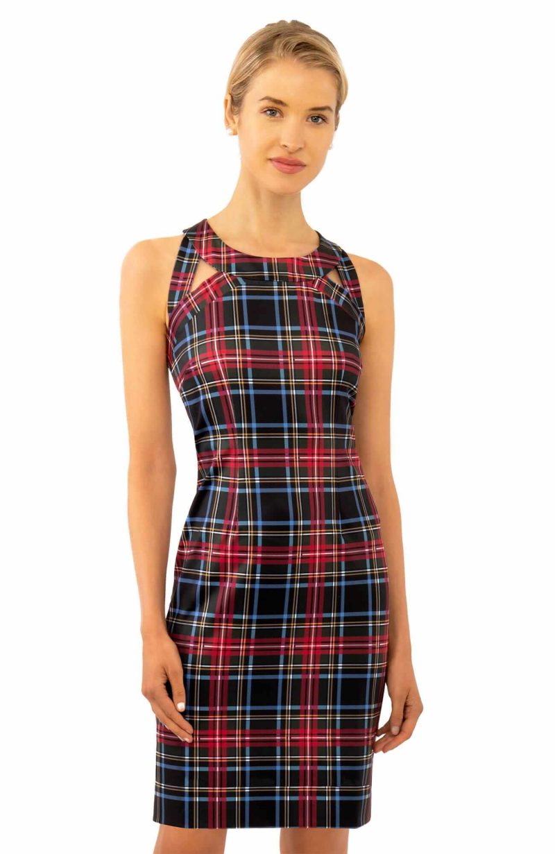 Isosceles Dress - Duke Of York - Final Sale Black Multi