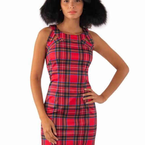 Isosceles Dress - Duke Of York - Final Sale Red Multi