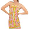 Isosceles Dress - Watteau - Final Sale Lime Pink