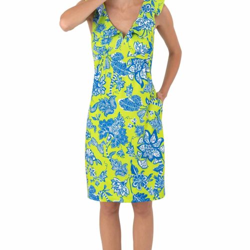 Jersey Fling Fantasy Dress - Glorious - Final Sale Lime