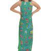 Jersey Slick Maxi Dress - Palanquin Party Turquoise