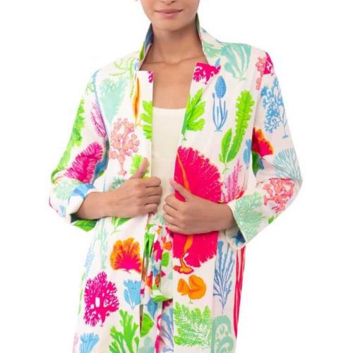 Double Trouble Jacket - Sea Sway - Final Sale Brights