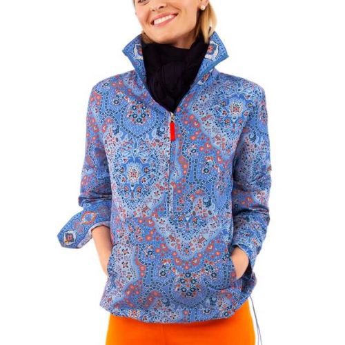 Windbreaker Pleasantly Paisley - Final Sale Imari