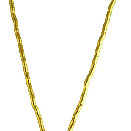 "The Masquerade" Long Necklace Gold