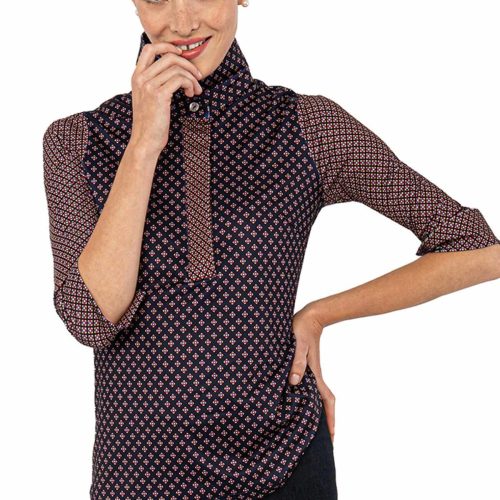 Everywhere Top - Diamond Dot - Foulardio - Final Sale Red