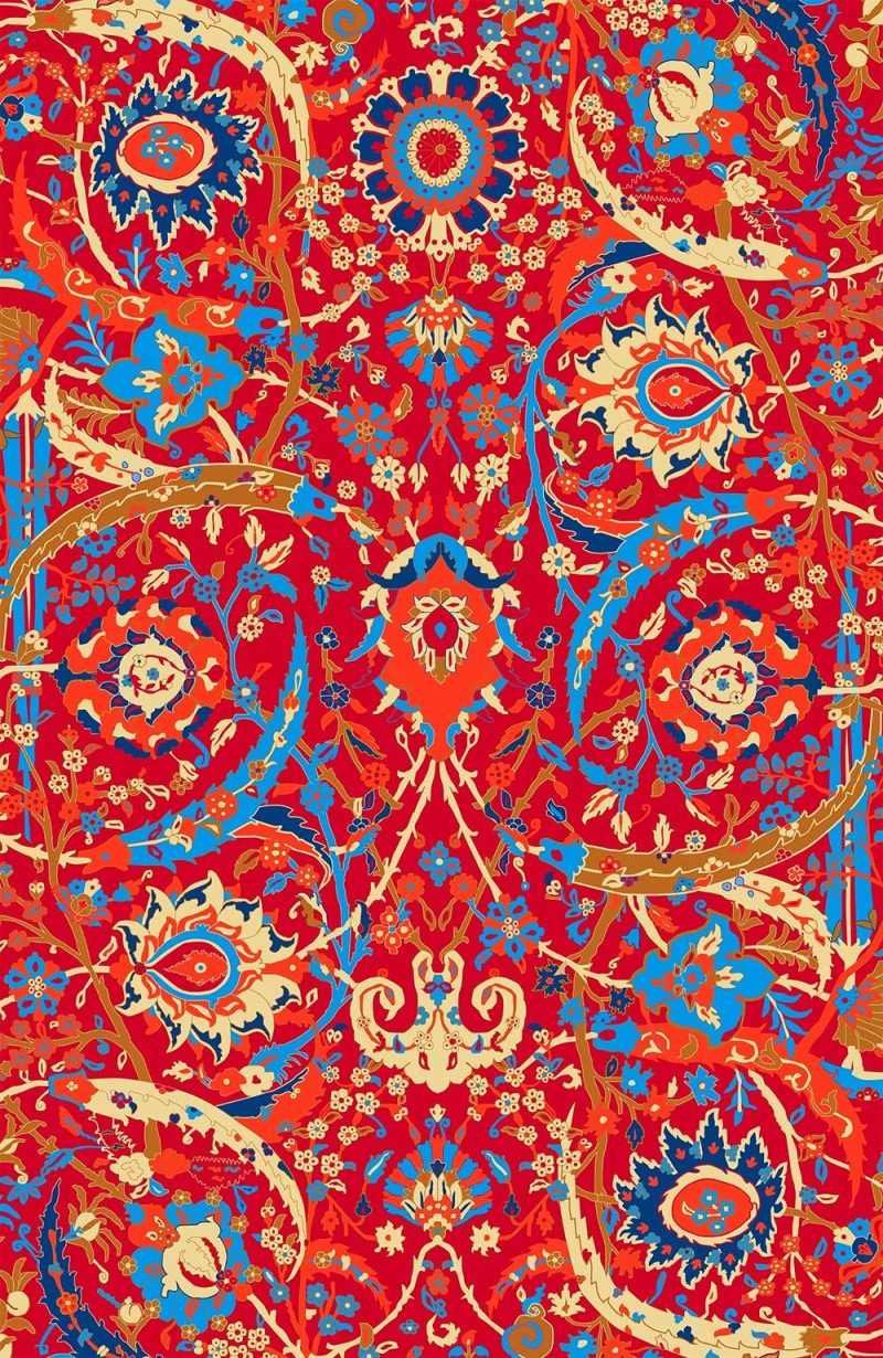 JTSNMC magic carpet red multi