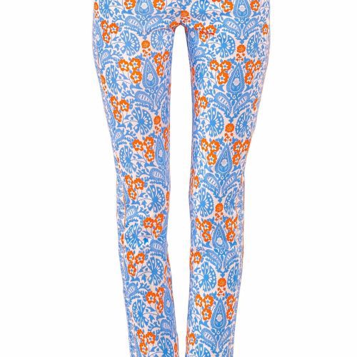 Gripeless Pull On Pant - East India Periwink Orange