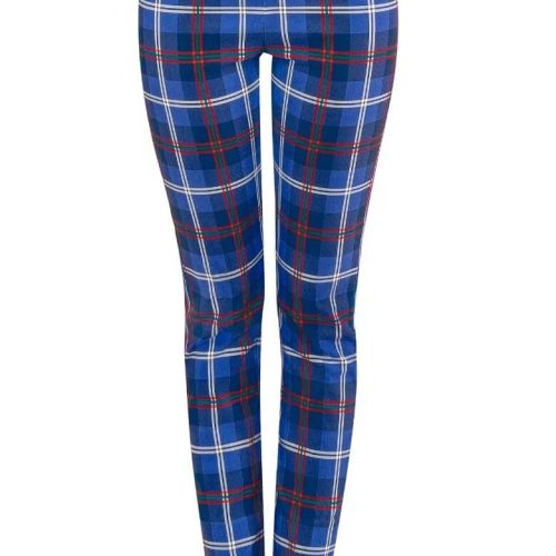 GripeLess Pull On Pant - Middleton Plaid Navy