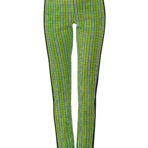 GripeLess Pull On Pant - Sunshine Plaid - Final Sale Green