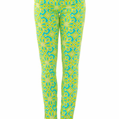 GripeLess Cotton Spandex Jeans - Piazza - Final Sale Lime Pink