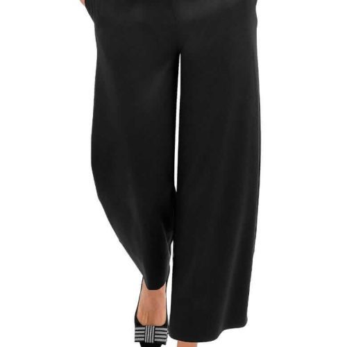 Ponte Crop Pant - Uptown Girl Black