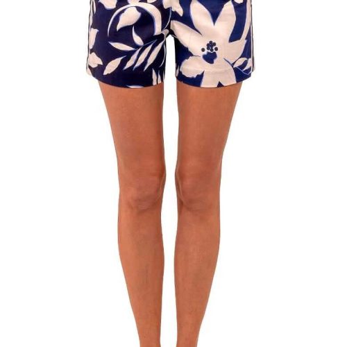 Shorty Shorts - Full Bloom Navy