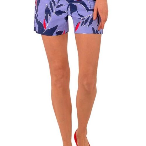 Shorty Shorts - Full Bloom Periwinkle