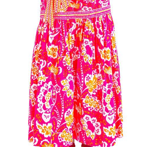 Summer Dreaming Skirt - Flora Pink Orange