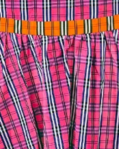 SKFSSP Stefania Skirt Sunshine Plaid Pink