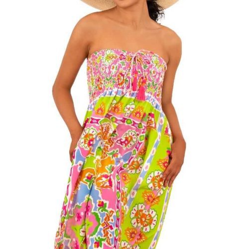 Haight Ashbury Skirt/Dress - Watteau Pink Lime One Size