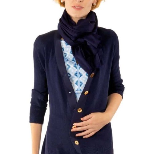 Grosgrain Heaven Cardigan Navy