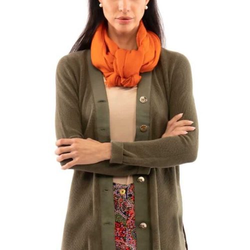 Grosgrain Heaven Cardigan Olive