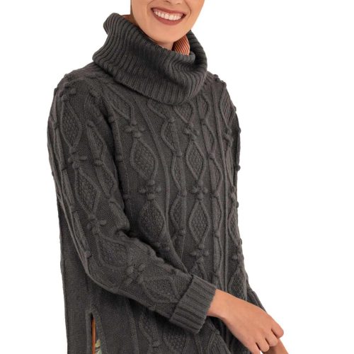 Knot Enough Sweater Charcoal