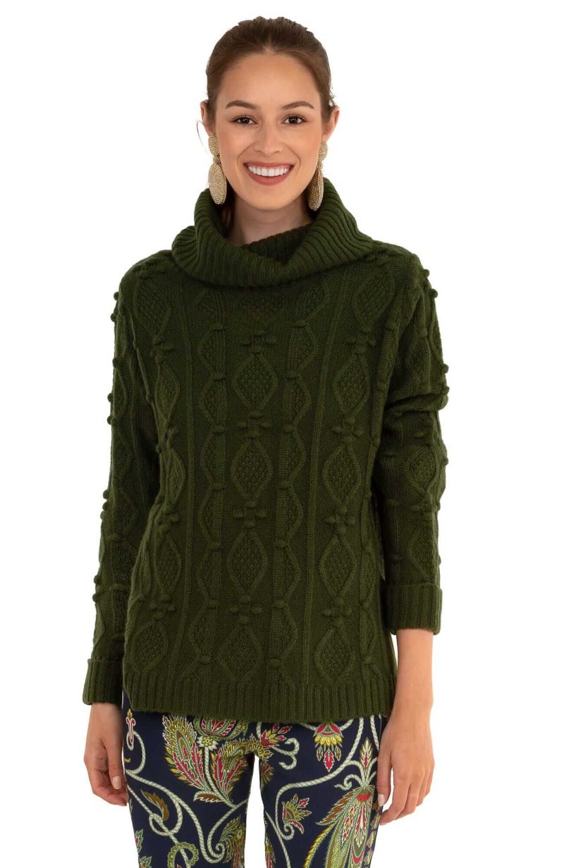 Knot Enough Sweater Olive