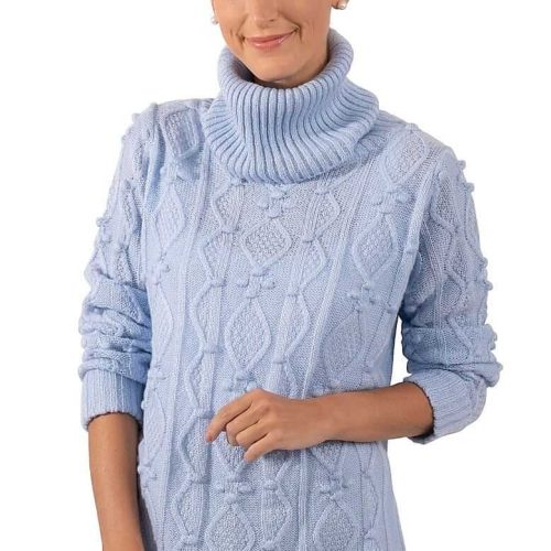 Knot Enough Sweater Periwinkle