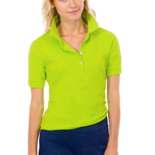 GripeLess - Cotton Piqué Polo Shirt Lime