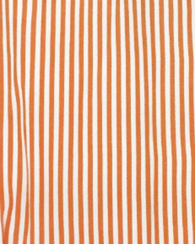 TPSPST Pique All Day Pinstripe Shirt Orange White