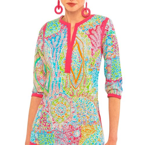 Embellished Tunic Grand Bazaar Brights