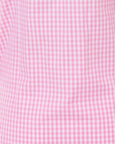 TUEMRFGH Gingham Tunic Pink