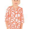 Girls Cotton Tunic - String Thing - Final Sale Peri Orange