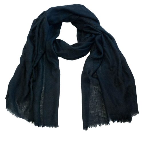 100% Cashmere Pashmina Scarf/Shawl - Classic Black One Size