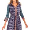 Cotton Pulley Dress - Wonderful Wisteria Purple