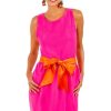 Racerback Dress - Solid Pink Orange