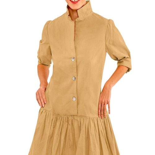 So Sweet Dress - Solid Khaki