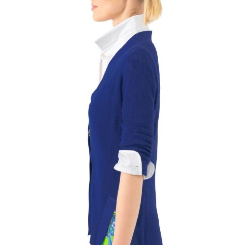 grosgrain heaven cardigan royal2