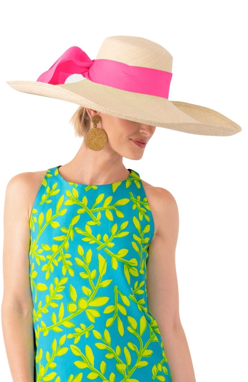 hapamo st tropez hat pink front2