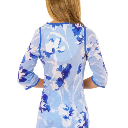 iconic iris tunic blues back 1 1