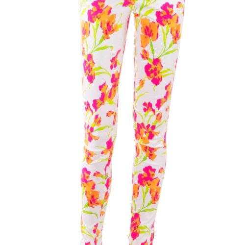 GripeLess Cotton Spandex Jeans - Iconic Iris - Final Sale White Multi