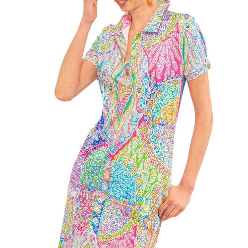 Serve It Up Dress - Grand Bazaar (Pre-Order) Brights